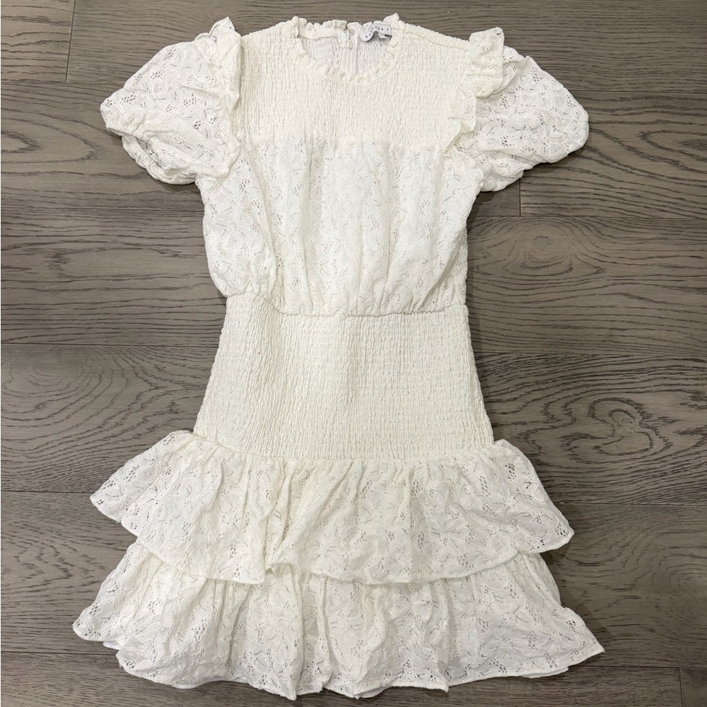 Endless Rose Elegant Cream Lace Dress